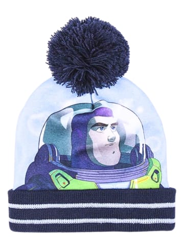 Disney 2-tlg. Winter Set: Buzz Lightyear Mütze & Handschuhe in Blau