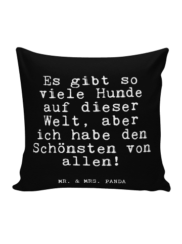 Mr. & Mrs. Panda Kuschel Kissen Es gibt so viele... mit Spruch in Schwarz