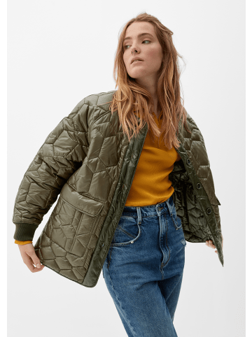 QS Outdoor Jacke langarm in Olive