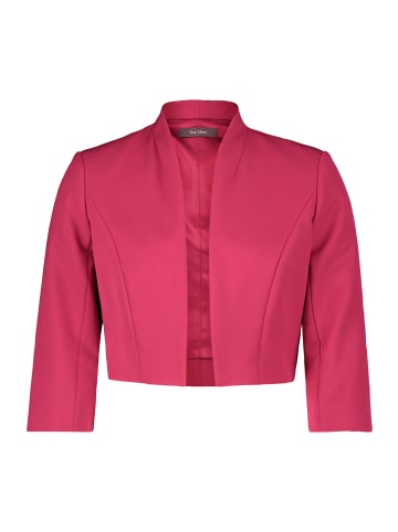 Vera Mont Blazer-Jacke ohne Verschluss in Dark Raspberry