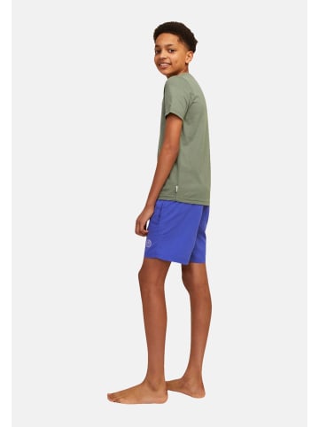 JACK & JONES Junior Bade-Shorts 'Fiji' in blau