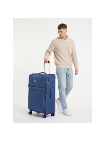 Stratic Lite 4 Rollen Trolley L 78 cm mit Dehnfalte dark blue