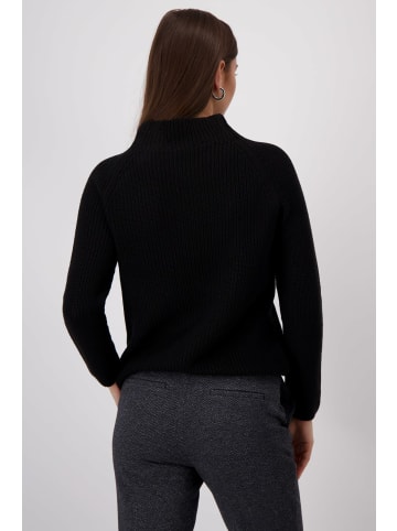 monari Strickpullover für Damen in Schwarz