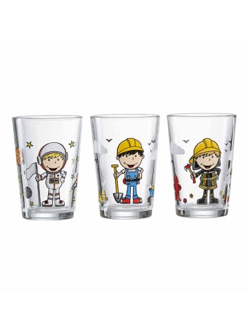 Ritzenhoff & Breker 3-tlg. Kindergläser Berufe Jungen in 205 ml in bunt