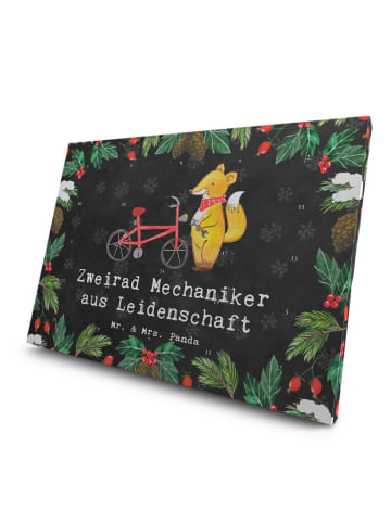 Mr. & Mrs. Panda Tee Adventskalender Zweirad Mechaniker Leidensc... in Kreidetafel