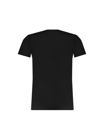 Trussardi Schwarzes Baumwoll-T-Shirt