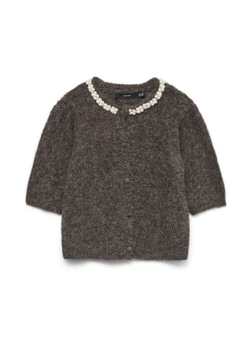 Vero Moda Strickjacke in Chocolate Torte