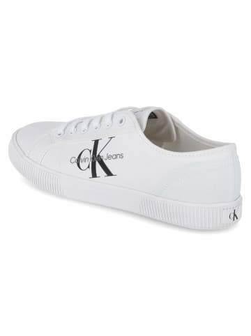 CALVIN KLEIN JEANS Schnürhalbschuh in weiss