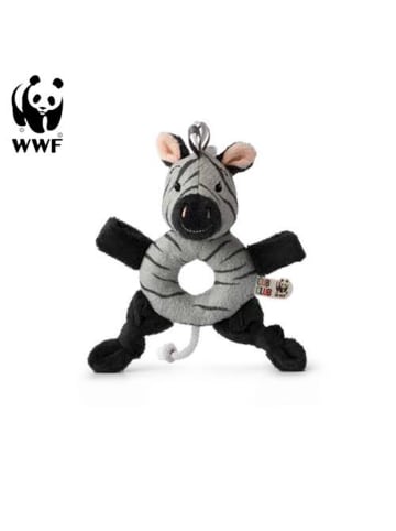 WWF Cub Club - Greifring Ziko das Zebra (15cm) in grau