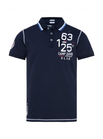 CAMP DAVID  Poloshirt in dunkelblau