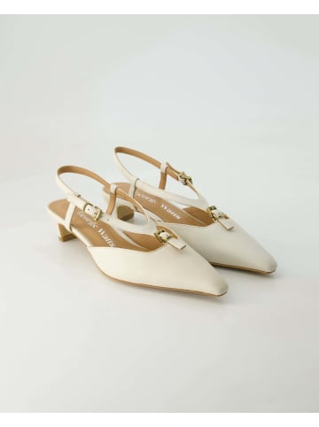 George Watts Slingpumps in Beige