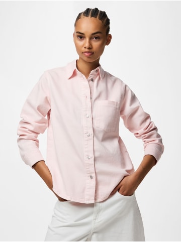 Pieces Jeanshemd in Cradle Pink