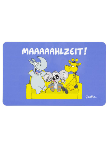 Ralph Ruthe Ralph Ruthe Frühstücksbrettchen - Maaaaahlzeit HNO-WG in Mehrfarbig