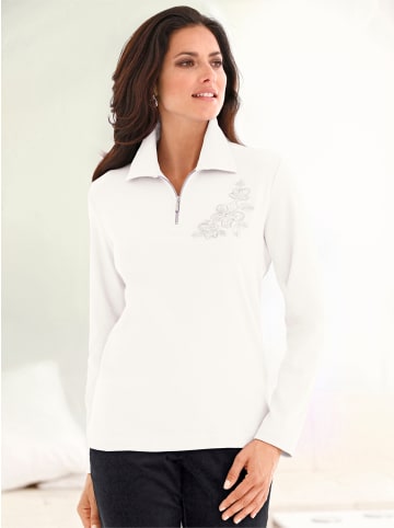 WITT WEIDEN Poloshirt in wollweiß