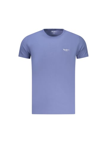 Pepe Jeans Blaues Baumwoll-T-Shirt
