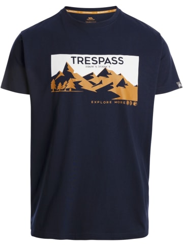 Trespass T-Shirt "Nottaway Casual Printed Tshirt" in Blau