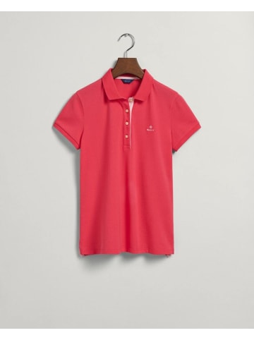 Gant T-Shirt in magenta pink