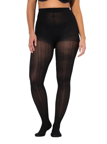 Ulla Popken Strumpfhose in schwarz