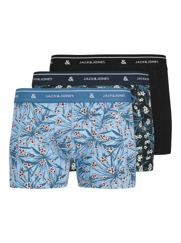 JACK & JONES Junior Boxershorts JACZACH TRUNKS 3 PACK JNR in chambray blue