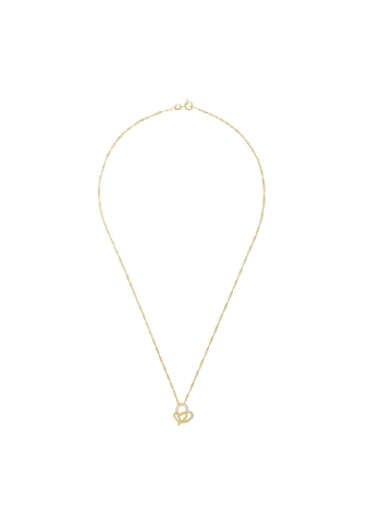 Amor Collier Silber 925, gelbvergoldet in gold
