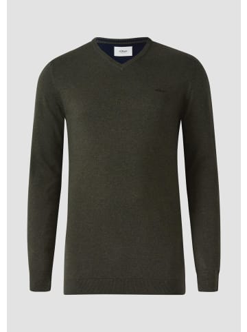 s.Oliver Strickpullover in 79W0_olivgrün