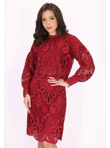 faina Blouse in wine red
