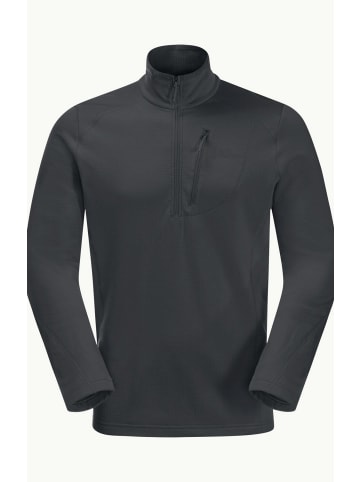 Jack Wolfskin Funktions-Fleecepullover KOLBENBERG HZ M in Grau