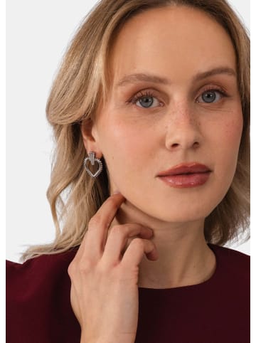 PURELEI Ohrringe Darling Heart Silber