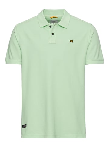 Camel Active Piqué Poloshirt aus zertifiziertem Organic Cotton in Pistazie