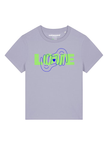 wat? Apparel T-Shirt Love in Lavender