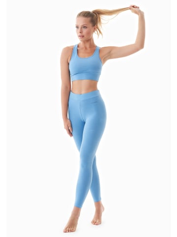Organication Leggings LEILA in Light-Blue
