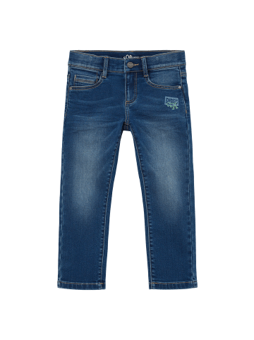 s.Oliver Jeans-Hose lang in Blau