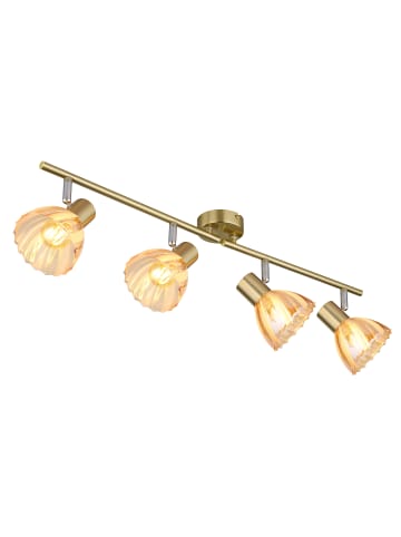 Globo lighting Strahler "ZACHERY" in gold