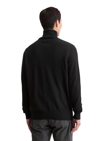 Marc O'Polo Zipper-Strickjacke regular in Schwarz