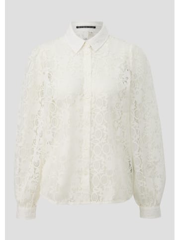 QS Bluse in 0200_ecru