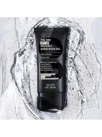 ALLIES OF SKIN Sonnenschutz The One SPF 50 Invisible Sunscreen Gel, 50 ml