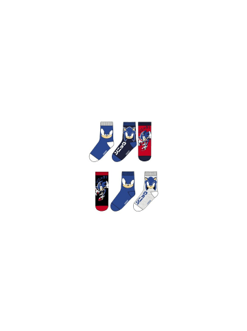 Sonic Kindersocken 31/34 – 6er Pack