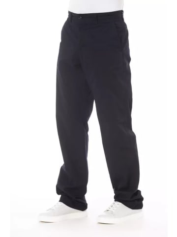 Alpha Studio Blau Baumwolle Herren Hose