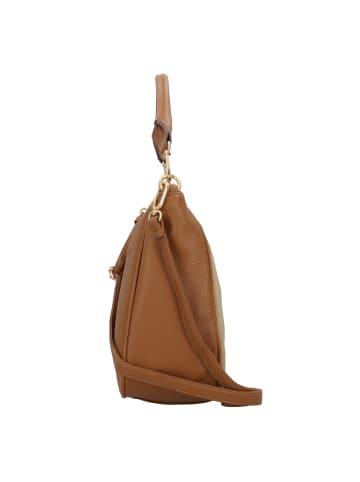 Gabor Lemonie Schultertasche 34 cm in cognac