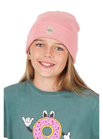 Band of Rascals Beanie " Basic " in pink