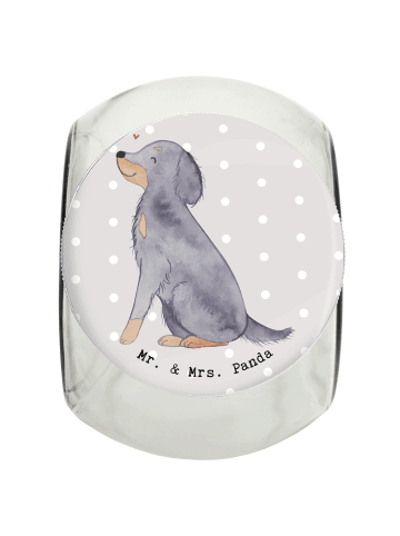 Mr. & Mrs. Panda Tierfutterbehälter Gordon Setter Lebensretter o... in Grau Pastell