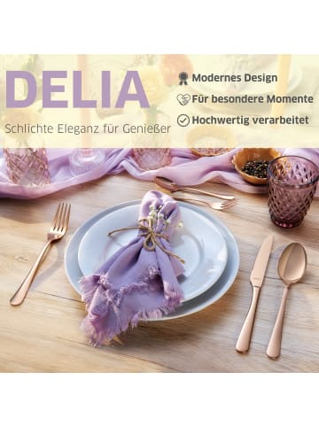 Kuppels Besteckset DELIA in rosé hochglanzpoliert