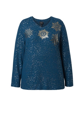 Ulla Popken Sweatshirt in petrol