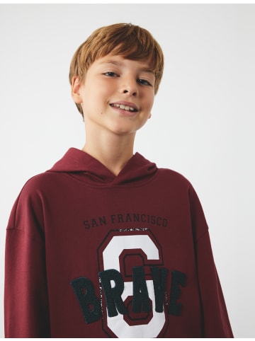 KOTON SWEATSHIRTS in Bordo