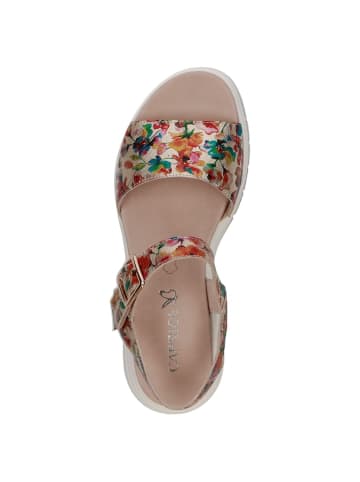 Caprice Sandale in FLOWER METAL.