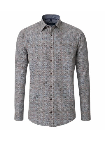 CASAMODA Freizeithemd in Braun