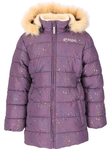Zigzag Steppjacke Astrid in 4411 Grape Compote