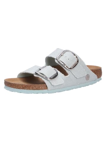 Birkenstock Tieffußbett Pantolette in grün