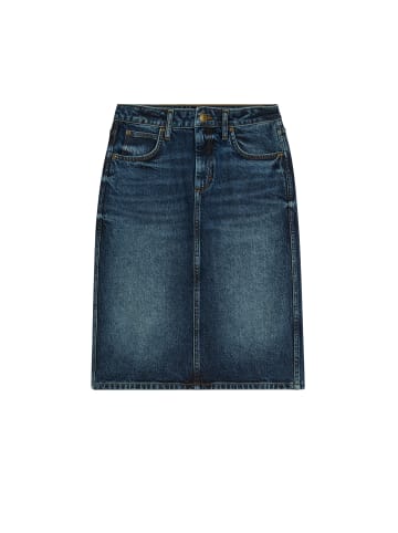 Lee Jeansrock Midi in Flash Blue