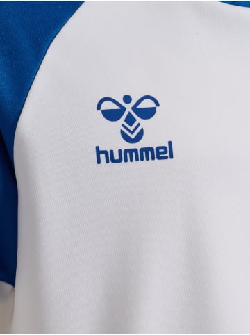Hummel T-Shirt Raglanärmel Hmlmatch Kinder in WHITE/TRUE BLUE